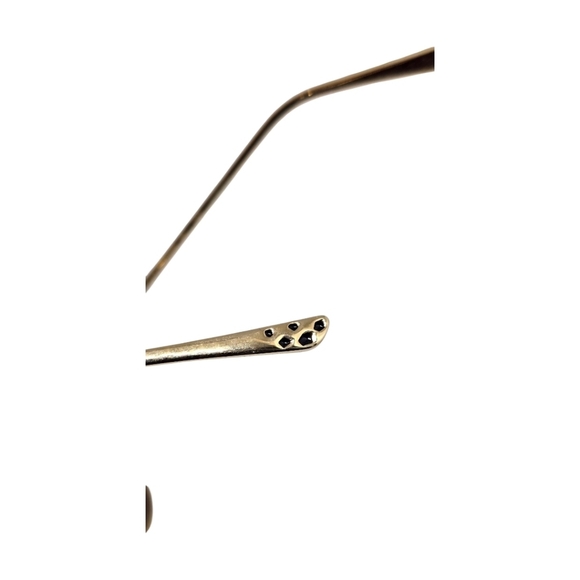 CARTIER SUNGLASSES ENAMEL Elegant Gold Sunglasses with pinkish Lenses - Picture 8 of 9